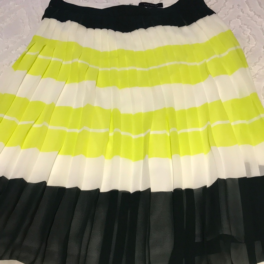 Ann Taylor pleaded skirt